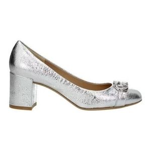 Salvatore Ferragamo Silver Garda Pump: Size 5.5C